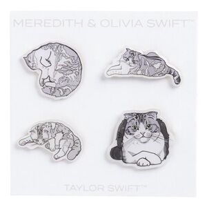 SEALED Meredith & Olivia Swift Pin Set